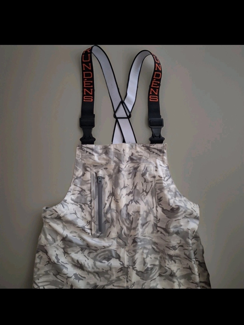 Grundens Neptune Waterproof Fishing Suit Set Mens M Refraction Camo Jacket EUC - Picture 2 of 14